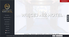 Desktop Screenshot of hotelnowydwor.pl